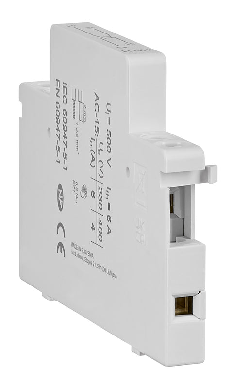 Bloc contact.aux.1ND+1NI 6A, pt contactoare modulare