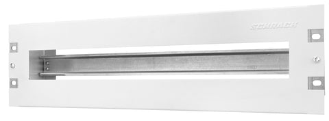 Suport 19“ pt. aparataj modular, cu pl. decupat, 3U, RAL7035