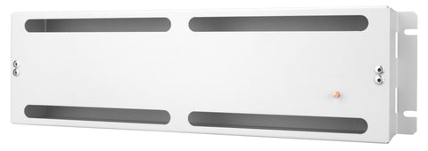 Suport 19“ ap modular,cu plastron şi mască spate,3U,RAL7035