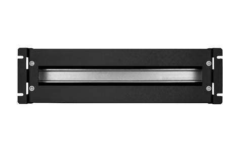 Suport 19'' ap modular,cu plastron şi mască spate,3U,RAL9005