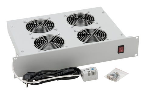 Placa cu 4 ventilatoare 19"