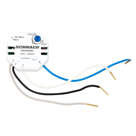 Dimmer RLC montat în doză LED 4-350VA (cablat)