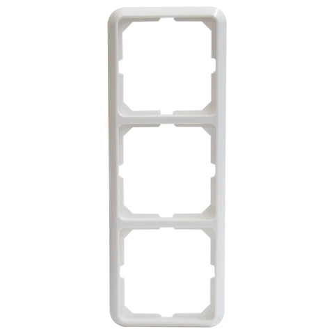 Ramă 3 aparate, culoare alb