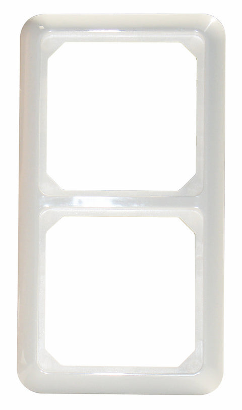 Ramă 2 aparate, alb