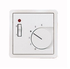 Placă centrală pt, controller temperatură, ON/OFF, alb pur