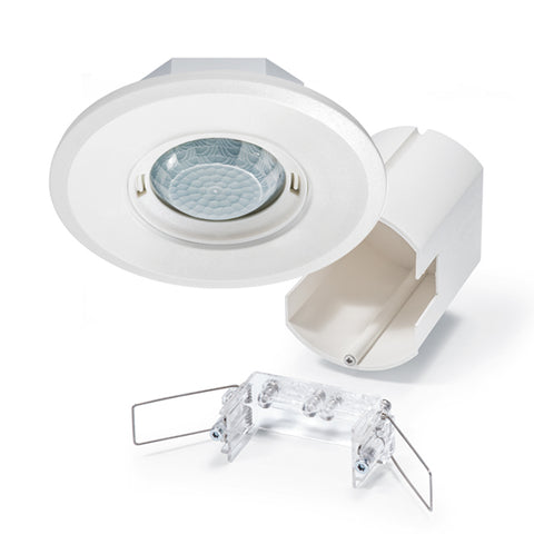 Detector de prezență montaj în plafon, 360°, Ø8m, IP20