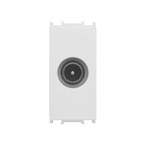 Insert priză TV punct terminal 1dB, 1M, alb
