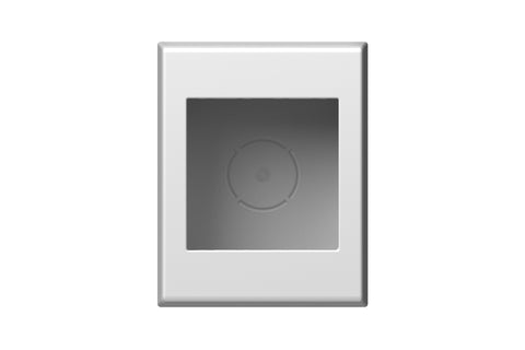 Doză aplicată cu perete spate 2M, alb