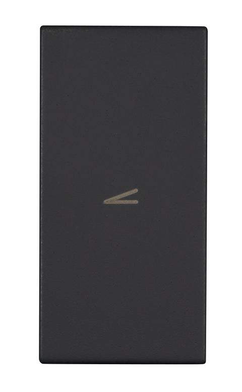 Clapetă cu simbol DIMMER, 1M, negru
