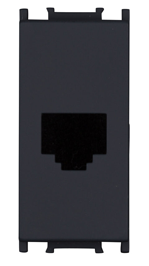 Mască pentru RJ45 TOOLLESS LINE SFA și SFB jack, 1M, negru