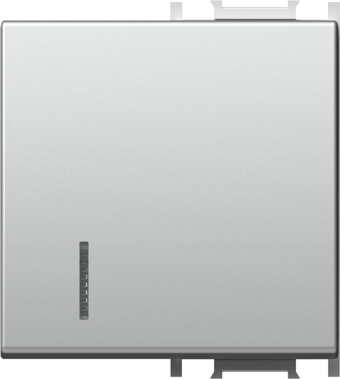 Cover with lens 2M, silver