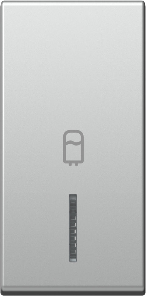 Cover with lens and boiler icon 1M, silver