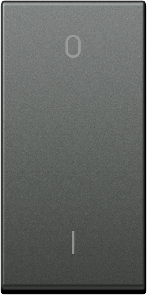 Cover with ON/OFF icon 1M, anthracite