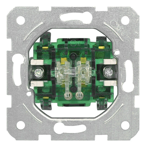 Insert buton comandă jaluzele, 10A, cleme elastice