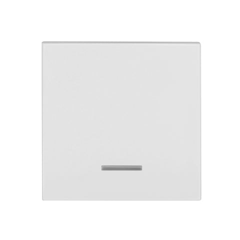 Clapetă albă, cu indicator luminos transparent