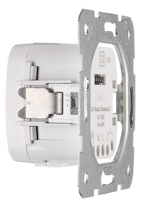Floor heating thermostat insert with temperature sensor UF