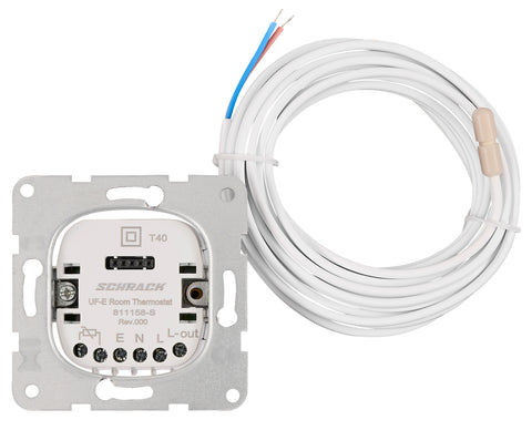 Floor heating thermostat insert with temperature sensor UF-E