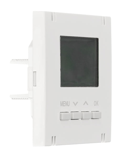 Mască Termostat digital, încălzire/răcire, albă