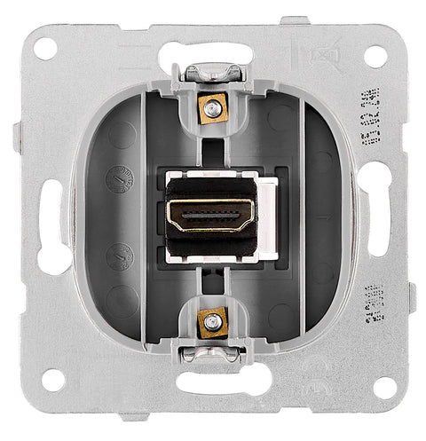 HDMI coupling insert, with Keystone