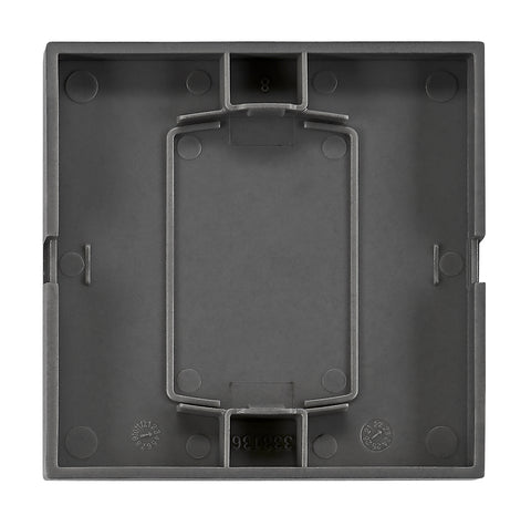 Clapetă simplă cu simbol ventilator, antracit