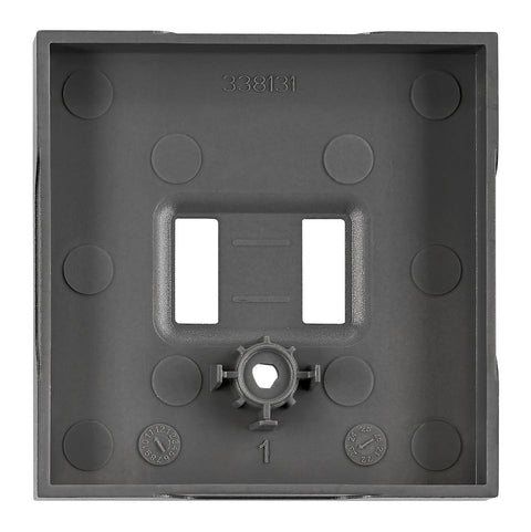 Mască frontală încărcare USB, antracit