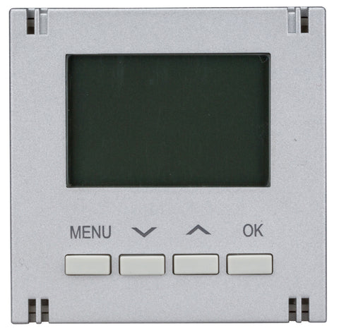 Placă frontală pt. termostat EV103009, digital, argintiu