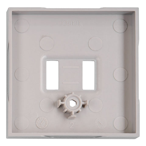 Mască frontală încărcare USB, argintie