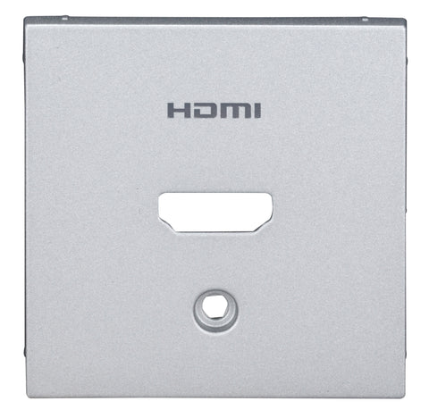 Mască priză HDMI, argintiu