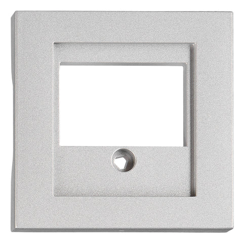 Mască priză  TDO, argintie