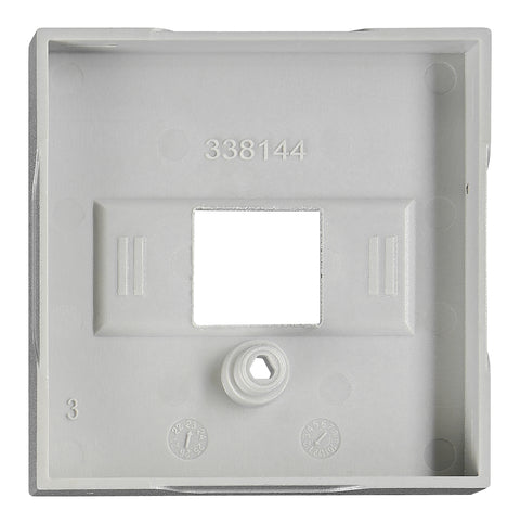 Mască Priză HDMI, argintie, argintie