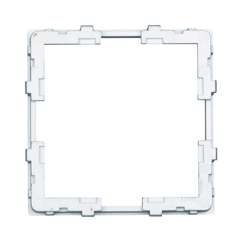 Ramă adaptoare de la 50x50mm la 55x55mm, argintiu