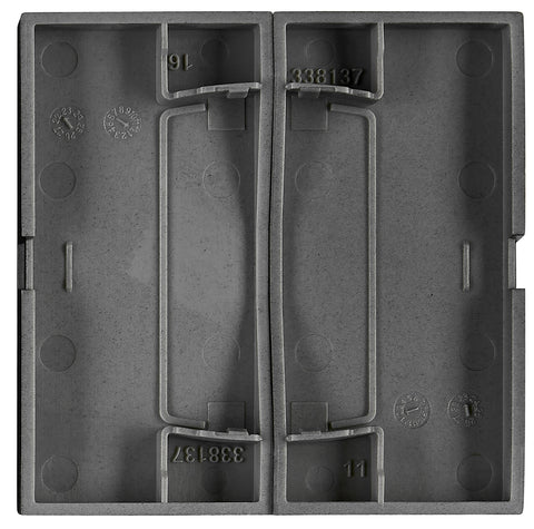 Rocker S 55 2-gang, black