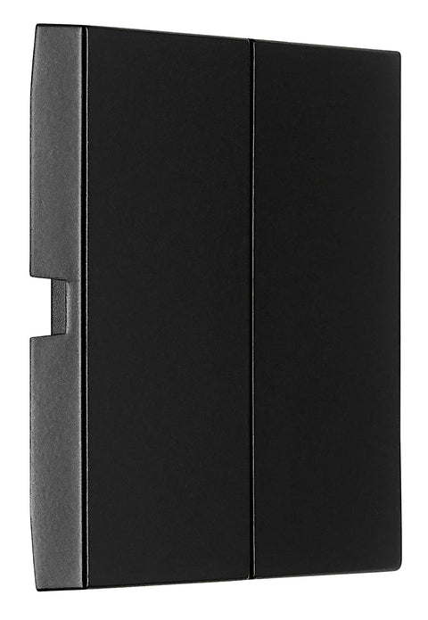 Rocker S 55 2-gang, black