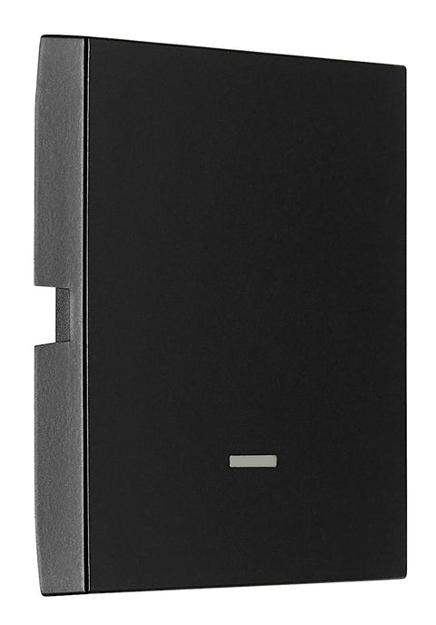 Rocker S 55 with tranparent control window, black