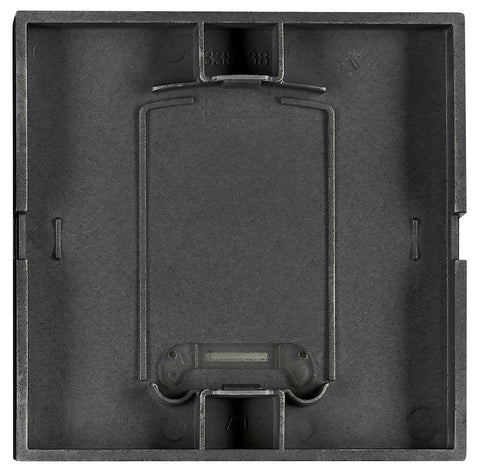 Rocker S 55, tranparent control window, symbol bell, black