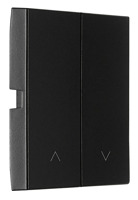 Rocker S 55, arrow symbol for blinds switch, push butt,black