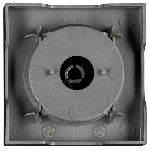 Dimmer cover, black