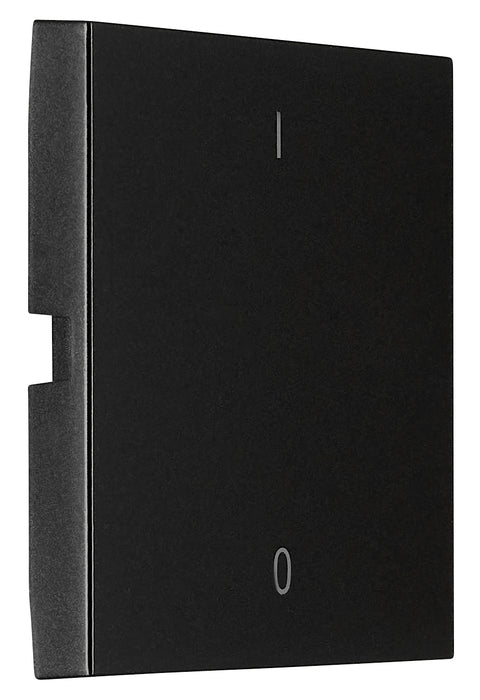 Rocker S 55 with symbols I/0, black
