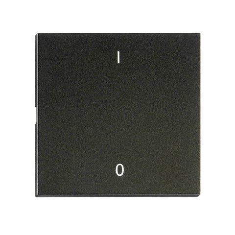 Rocker S 55 with symbols I/0, black