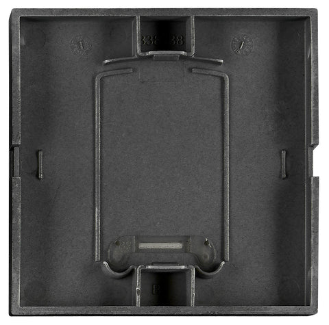 Rocker S 55 with tranparent control window, symbol fan,black