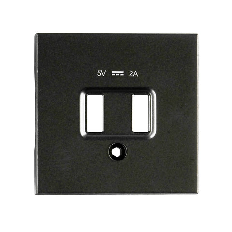 USB Charger Cover, black