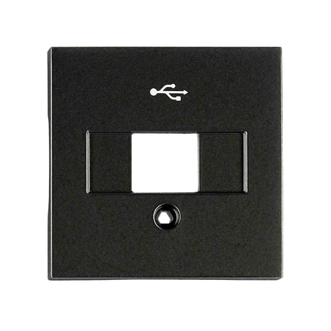 USB coupler cover, black