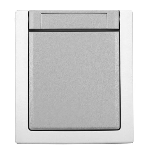 Buton cu 1ND, 10A, PT, cleme elastice, IP54