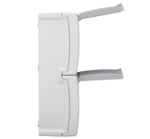 Priză dublă PE+capac, 16A, vertical, PT, cl.elastice, IP54