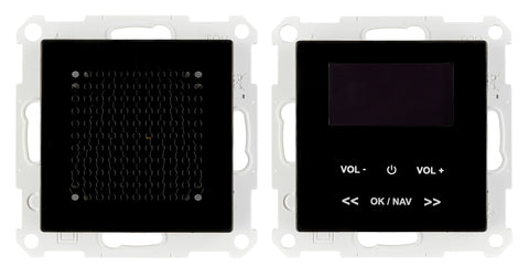 Radio Set+DAB with Bluetooth incl. loudspeaker, black