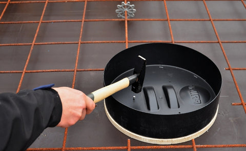 Doză mare Ø 306mm cu placa de 15mm din fibră minerală