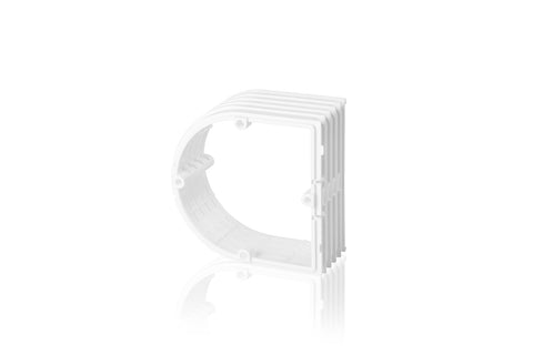 Half-round surface compensator