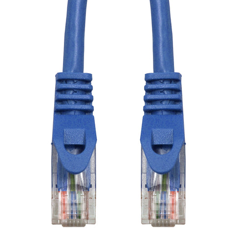 Patchcablu Cat.5e neecranat RJ45 albastru 10m