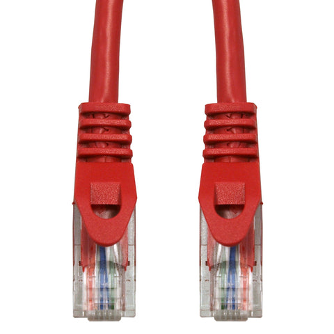 Patchcablu Cat.5e neecranat RJ45 0,5m rosu