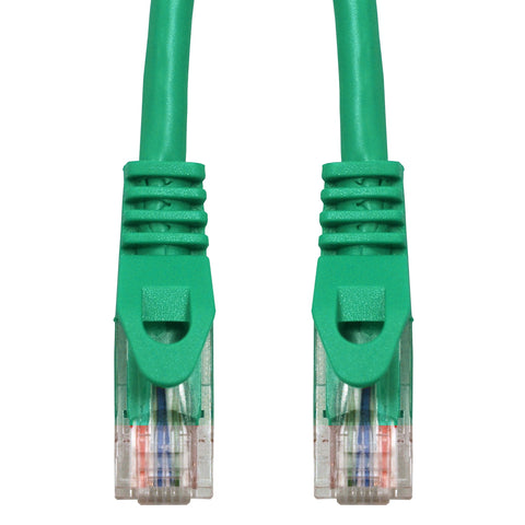 Patchcablu Cat.5e neecranat RJ45 verde 1m